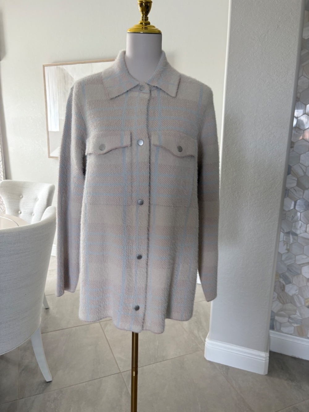 NWT Rachel Zoe Eyelash Cardigan